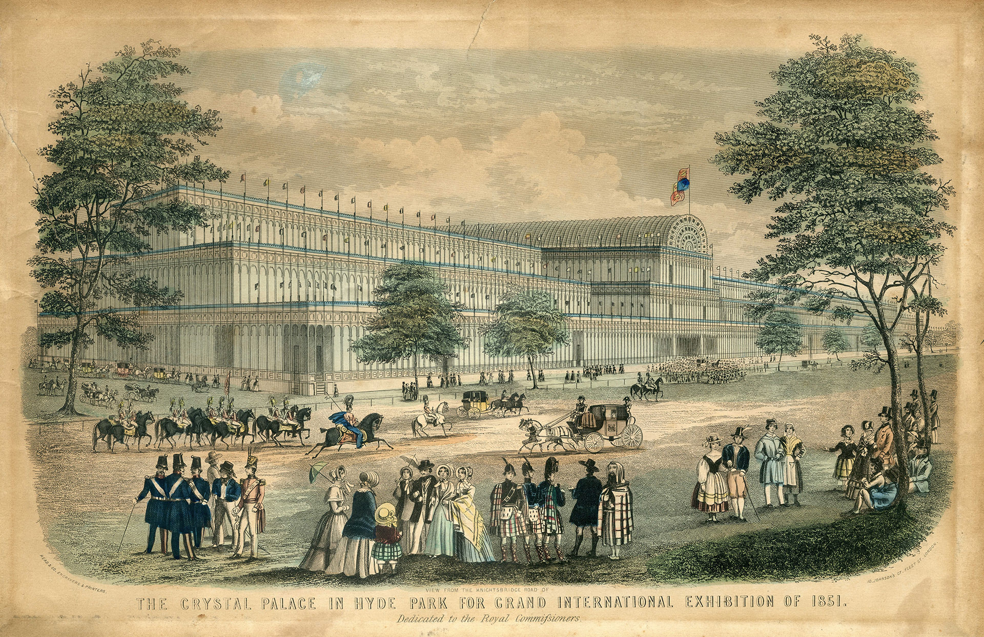 London Expo at Hyde Park, 1851.