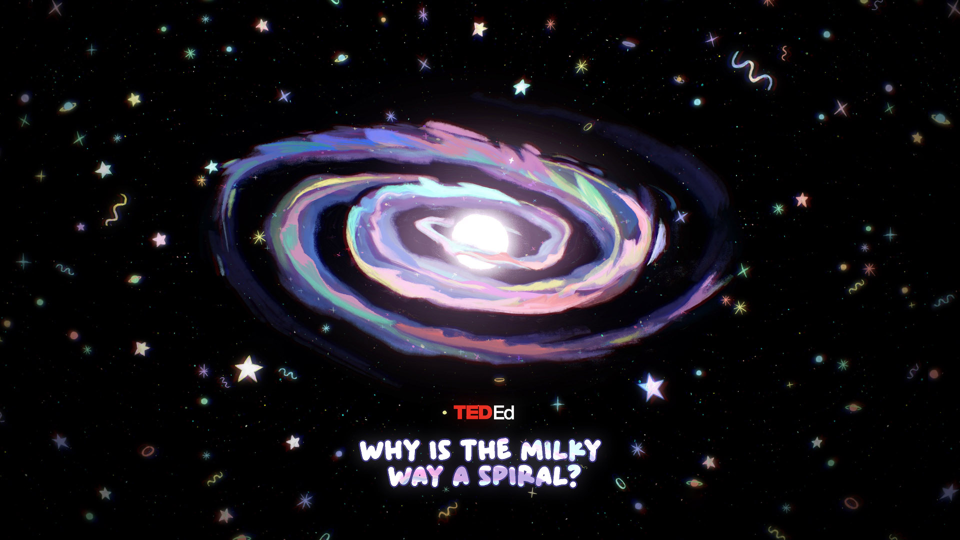 Commissioned Animation: TED-Ed How did the Milky Way get its Shape?